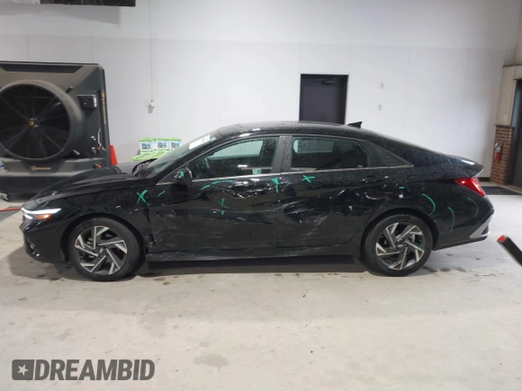 2024 Hyundai Elantra SEL with VIN KMHLS4DGXRU647500, listed as a IAAI auction lot 42337385 with 36,110 mi miles and . Bid and sale history available at DreamBid. Image 14.