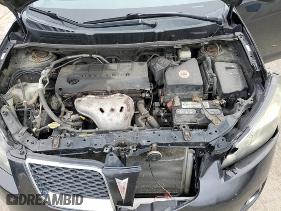 2009 Pontiac Vibe z VIN 5Y2SM67029Z421751, wystawiony jako Copart lot #58829285 z przebiegiem 190 175 mil mil oraz Szkoda całkowita • Salvage title. Historia ofert i sprzedaży dostępna na DreamBid. Obrazek 12.