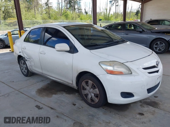 2008 Toyota Yaris with VIN JTDBT923081216819, listed as a IAAI auction lot 42153326 with 125,794 mi miles. Bid and sale history available at carsss.com. Image 1.