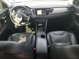 2017 Kia Niro Touring with VIN KNDCE3LC7H5047837, listed as a Copart auction lot 47143315 with 131,866 mi miles and Salvage Title. Bid and sale history available at carsss.com. Image 8.