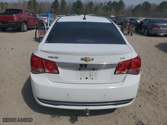 2012 Chevrolet Cruze LTZ with VIN 1G1PH5SC5C7377973, listed as a Copart auction lot 51162035 with 124,376 mi miles and Salvage Title. Bid and sale history available at carsss.com. Image 6.