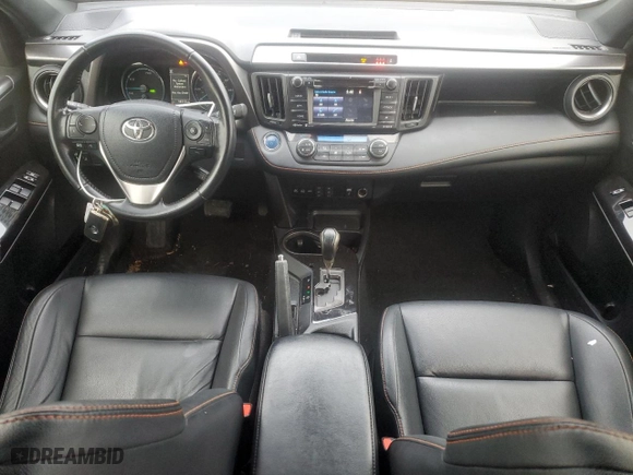 2017 Toyota RAV4 Hybrid SE with VIN JTMJJREV9HD149649, listed as a Copart auction lot 44457565 with 98,515 mi miles and Salvage Title. Bid and sale history available at carsss.com. Image 8.