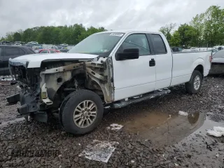 2014 Ford F-150 XL with VIN 1FTVX1EF9EKF11920, listed as a Copart auction lot 53288005 with 152,876 mi miles and Salvage title. Bid and sale history available at DreamBid. Image 1.