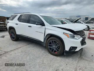2019 Chevrolet Traverse Premier z VIN 1GNERKKW3KJ316442, wystawiony jako Copart lot #58150005 z przebiegiem 121 332 mil mil oraz Szkoda całkowita • Salvage title. Historia ofert i sprzedaży dostępna na DreamBid. Obrazek 4.