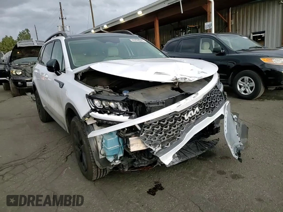 2022 Kia Sorento X-Line S with VIN 5XYRLDLC2NG159938, listed as a Copart auction lot 49259545 with 31,677 mi miles and Salvage Title. Bid and sale history available at DreamBid. Image 12.