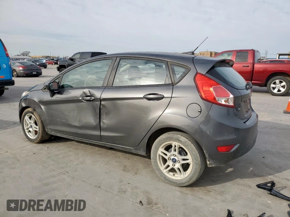 2018 Ford Fiesta SE with VIN 3FADP4EJ1JM110680, listed as a Copart auction lot 48206155 with 75,854 mi miles and Salvage Title. Bid and sale history available at carsss.com. Image 2.