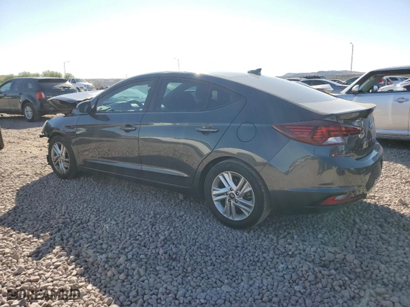 2020 Hyundai Elantra SEL with VIN 5NPD84LF3LH606319, listed as a Copart auction lot 76171244 with 94,413 mi miles and Salvage Title. Bid and sale history available at carsss.com. Image 2.