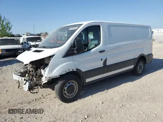 2016 Ford Transit Cargo with VIN 1FTYE1ZM7GKA14024, listed as a Copart auction lot 88506385 with 156,505 mi miles and Salvage title. Bid and sale history available at DreamBid. Image 1.