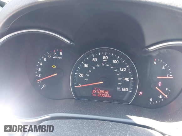 2015 Kia Sorento LX with VIN 5XYKT4A60FG606279, listed as a IAAI auction lot 41972303 with 123,033 mi miles. Bid and sale history available at carsss.com. Image 7.