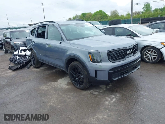 2024 Kia Telluride EX X-Line с VIN 5XYP3DGC7RG542510, выставлен на аукционе IAAI как лот 42221416 с пробегом 5 120 миль миль и . История ставок и продаж доступна на DreamBid. Изображение 1.