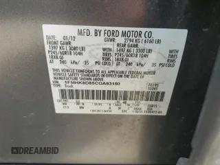 2012 Ford Explorer XLT with VIN 1FMHK8D85CGA93150, listed as a Copart auction lot 63037655 with 209,224 mi miles and Clean title. Bid and sale history available at DreamBid. Image 13.