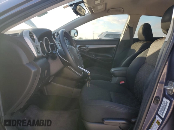 2009 Pontiac Vibe w/1SA with VIN 5Y2SP67899Z461967, listed as a Copart auction lot 84614104 with 183,520 mi miles and Salvage Title. Bid and sale history available at carsss.com. Image 7.