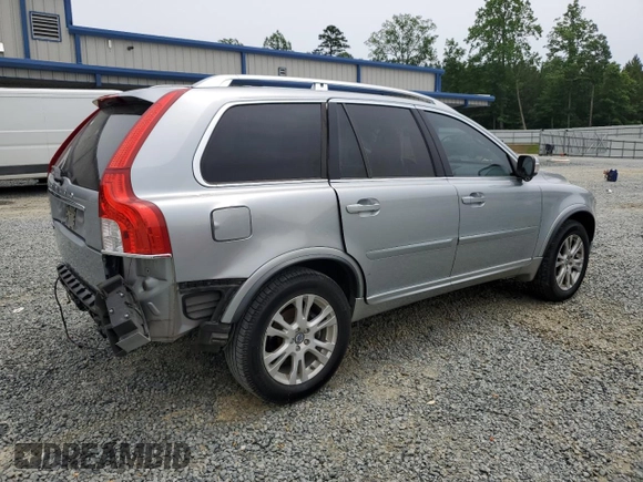 2013 Volvo XC90 Premier Plus with VIN YV4952CYXD1655818, listed as a Copart auction lot 57430485 with 134,033 mi miles and Salvage title. Bid and sale history available at DreamBid. Image 3.