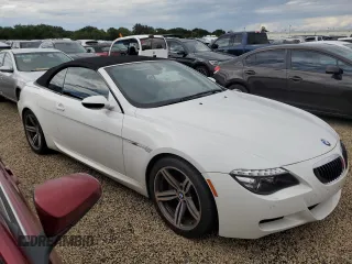 2008 BMW 6 Series M6 with VIN WBSEK93548CY79677, listed as a Copart auction lot 74154364 with 109,352 mi miles and Salvage Title. Bid and sale history available at carsss.com. Image 4.