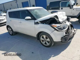 2018 Kia Soul with VIN KNDJN2A24J7896720, listed as a Copart auction lot 53273955 with 41,710 mi miles and Salvage Title. Bid and sale history available at DreamBid. Image 4.