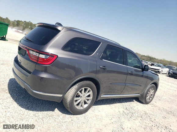 2017 Dodge Durango SXT with VIN 1C4RDHAG4HC627199, listed as a Copart auction lot 49049275 with 237,024 mi miles and Salvage Title. Bid and sale history available at carsss.com. Image 3.