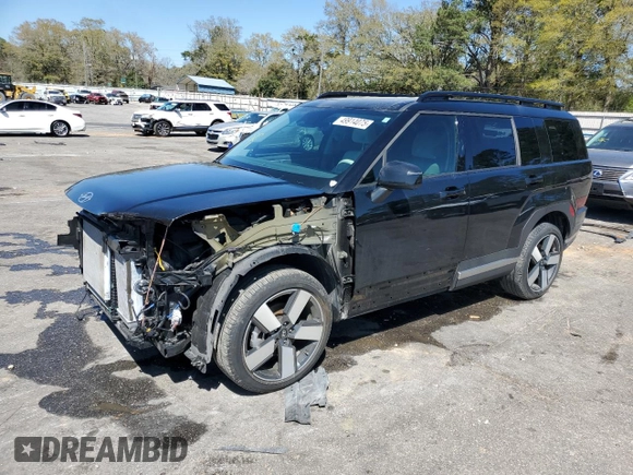 2024 Hyundai Santa Fe Limited z VIN 5NMP44GL4RH026723, wystawiony jako Copart lot #49914075 z przebiegiem 16 680 mil mil oraz Szkoda całkowita • Salvage title. Historia ofert i sprzedaży dostępna na DreamBid. Obrazek 1.