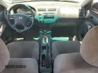 2001 Honda Civic LX with VIN JHMES165X1S008247, listed as a Copart auction lot 62525084 with 240,503 mi miles and Salvage Title. Bid and sale history available at carsss.com. Image 8.