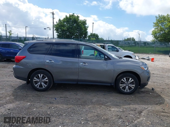 2018 Nissan Pathfinder SV with VIN 5N1DR2MM0JC655013, listed as a IAAI auction lot 42663098 with 64,778 mi miles and . Bid and sale history available at DreamBid. Image 14.