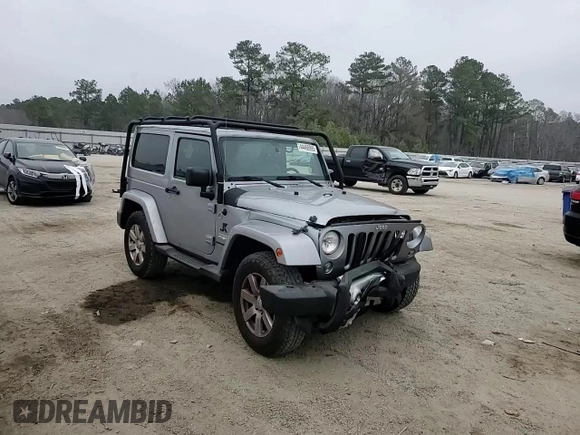 2015 Jeep Wrangler Sahara with VIN 1C4AJWBG8FL651169, listed as a Copart auction lot 44468995 with 119,419 mi miles and Salvage title. Bid and sale history available at DreamBid. Image 12.
