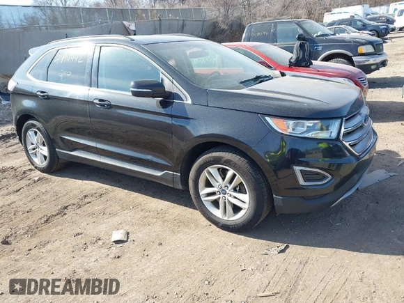 2015 Ford Edge SEL with VIN 2FMTK4J87FBB62259, listed as a IAAI auction lot 41894442 with 185,004 mi miles. Bid and sale history available at carsss.com. Image 1.