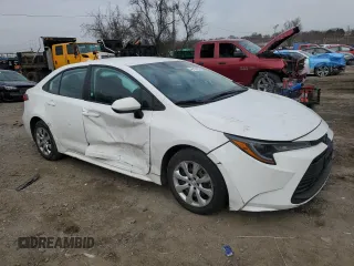 2024 Toyota Corolla LE with VIN 5YFB4MDE1RP138255, listed as a Copart auction lot 46102155 with 19,657 mi miles and Non Repairable. Bid and sale history available at carsss.com. Image 4.