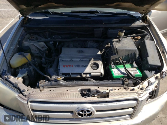 2005 Toyota Highlander with VIN JTEEP21A450110878, listed as a Copart auction lot 52506425 with 280,291 mi miles and Salvage Title. Bid and sale history available at DreamBid. Image 12.