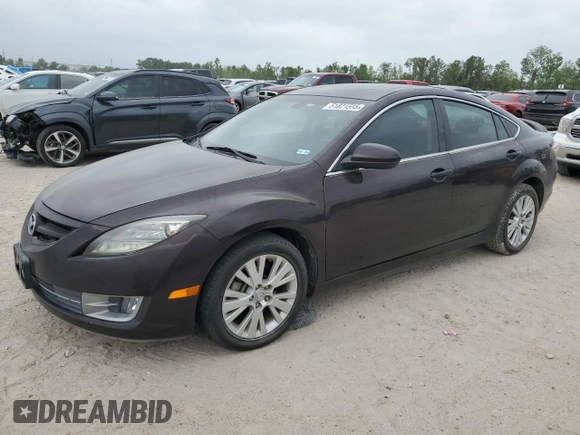 2009 Mazda 6 i Touring with VIN 1YVHP82A795M06905, listed as a Copart auction lot 51821555 with 144,165 mi miles and Salvage Title. Bid and sale history available at DreamBid. Image 1.