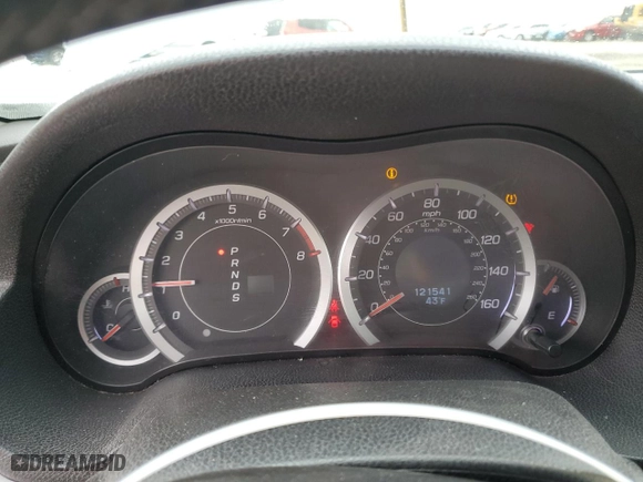 2011 Acura TSX with VIN JH4CU2F66BC002991, listed as a Copart auction lot 49726765 with 121,541 mi miles and Salvage Title. Bid and sale history available at carsss.com. Image 9.