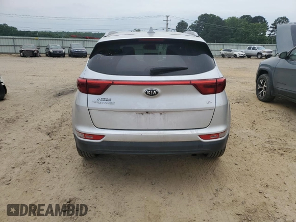 2017 Kia Sportage EX with VIN KNDPN3AC7H7085738, listed as a Copart auction lot 57308715 with 159,434 mi miles and Salvage title. Bid and sale history available at DreamBid. Image 6.