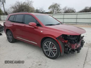 2023 Cadillac XT6 AWD Sport z VIN 1GYKPGRS5PZ221207, wystawiony jako Copart lot #41876425 z przebiegiem 23 193 mil mil oraz Szkody całkowita. Historia ofert i sprzedaży dostępna na DreamBid. Obrazek 4.