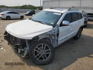 2019 Jeep Grand Cherokee Limited with VIN 1C4RJFBG2KC767416, listed as a Copart auction lot 59212975 with 96,846 mi miles and Salvage title. Bid and sale history available at DreamBid. Image 1.