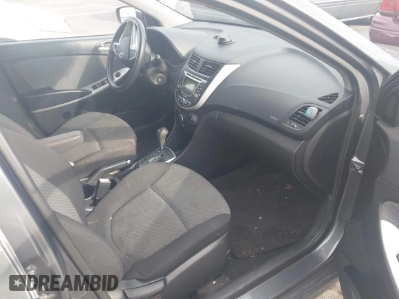2012 Hyundai Accent GS with VIN KMHCT5AE1CU026434, listed as a IAAI auction lot 42508282 with 181,675 mi miles and . Bid and sale history available at DreamBid. Image 5.
