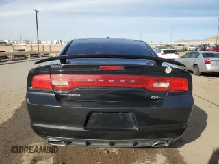 2013 Dodge Charger RT Plus with VIN 2C3CDXCT0DH681444, listed as a Copart auction lot 44733645 with 80,366 mi miles and Salvage Title. Bid and sale history available at carsss.com. Image 6.