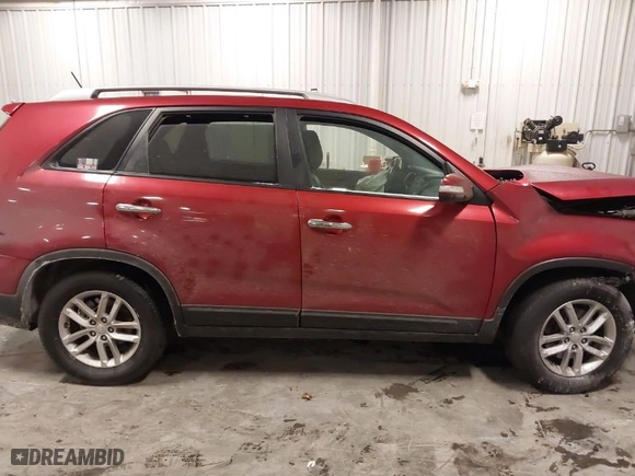 2014 Kia Sorento LX with VIN 5XYKT3A6XEG492008, listed as a IAAI auction lot 41559353 with NaN miles. Bid and sale history available at carsss.com. Image 13.