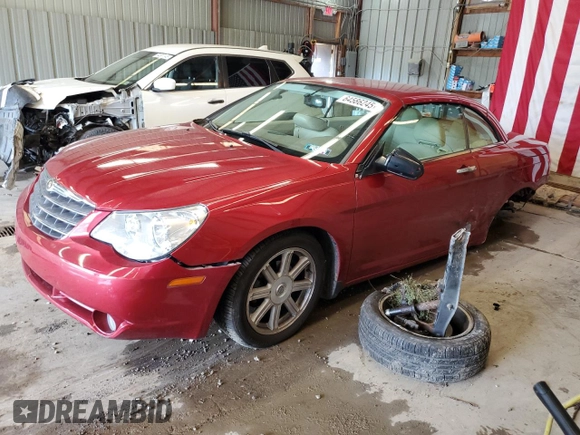 2008 Chrysler Sebring Limited с VIN 1C3LC65M88N102877, выставлен на аукционе Copart как лот 64586245 с пробегом Не указан миль и Списание • Salvage title. История ставок и продаж доступна на DreamBid. Изображение 1.