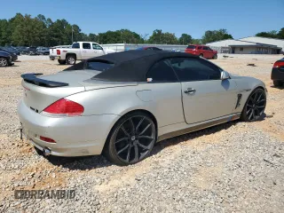 2004 BMW 6 Series 645Ci z VIN WBAEK73494B321095, wystawiony jako Copart lot #58350015 z przebiegiem Nie podano mil oraz Czysty tytuł • Clean title. Historia ofert i sprzedaży dostępna na DreamBid. Obrazek 3.