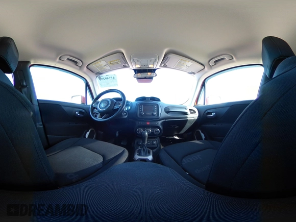 2015 Jeep Renegade Latitude with VIN ZACCJBBT3FPC45343, listed as a IAAI auction lot 41749291 with 49,608 mi miles. Bid and sale history available at carsss.com. Image 18.