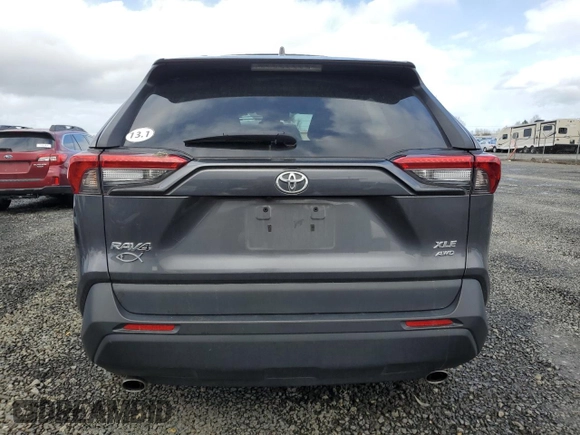 2021 Toyota RAV4 XLE Premium with VIN 2T3A1RFV9MC181112, listed as a Copart auction lot 46335305 with 69,661 mi miles and Salvage title. Bid and sale history available at DreamBid. Image 6.