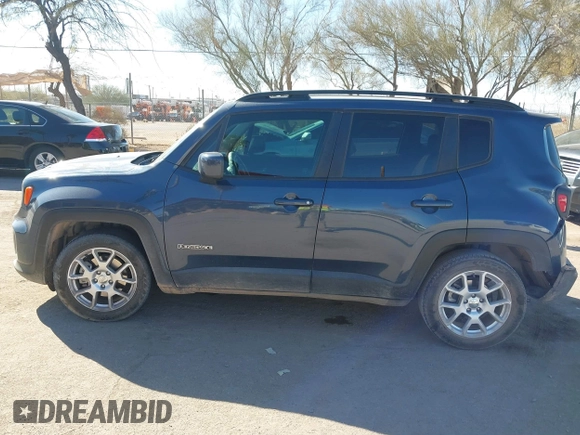 2020 Jeep Renegade Latitude with VIN ZACNJABB4LPL84593, listed as a IAAI auction lot 41645340 with 60,184 mi miles and . Bid and sale history available at DreamBid. Image 14.
