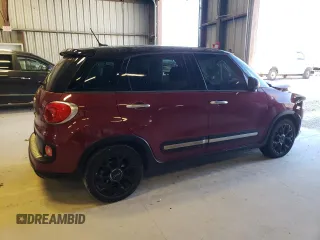 2015 FIAT 500L Urbana Trekking with VIN ZFBCFADH3FZ035172, listed as a Copart auction lot 52354404 with 57,669 mi miles and Salvage Title. Bid and sale history available at carsss.com. Image 3.