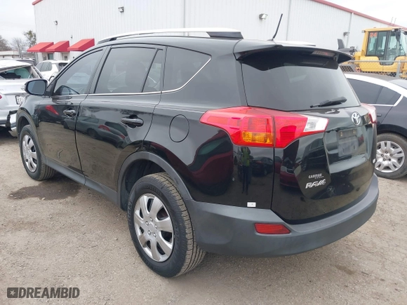 2014 Toyota RAV4 LE with VIN 2T3ZFREV7EW109508, listed as a IAAI auction lot 41609364 with 154,030 mi miles. Bid and sale history available at carsss.com. Image 3.