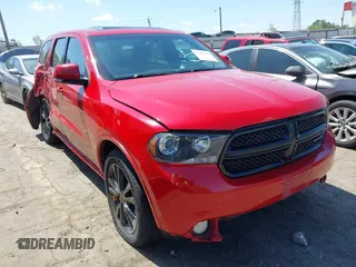 2013 Dodge Durango R/T z VIN 1C4SDJCT0DC686103, wystawiony jako IAAI lot #41985034 z przebiegiem 117 212 mil mil oraz . Historia ofert i sprzedaży dostępna na DreamBid. Obrazek 1.