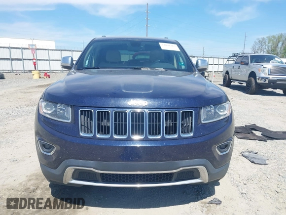 2015 Jeep Grand Cherokee Limited with VIN 1C4RJEBG5FC635136, listed as a IAAI auction lot 41894763 with 229,907 mi miles. Bid and sale history available at carsss.com. Image 12.