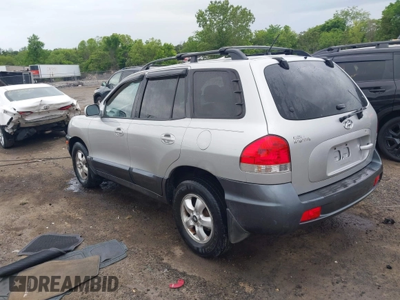 2006 Hyundai Santa Fe GLS z VIN KM8SC73D06U110499, wystawiony jako IAAI lot #42232639 z przebiegiem 136 491 mil mil oraz . Historia ofert i sprzedaży dostępna na DreamBid. Obrazek 3.