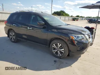 2019 Nissan Pathfinder S with VIN 5N1DR2MN6KC621250, listed as a Copart auction lot 56393755 with 148,461 mi miles and Salvage title. Bid and sale history available at DreamBid. Image 4.