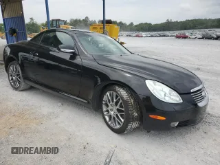 2005 Lexus SC with VIN JTHFN48Y150069492, listed as a Copart auction lot 61017784 with 51,422 mi miles and Salvage Title. Bid and sale history available at carsss.com. Image 4.