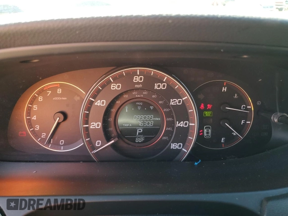 2013 Honda Accord Sport with VIN 1HGCR2F51DA075602, listed as a Copart auction lot 50465775 with 99,089 mi miles and Salvage Title. Bid and sale history available at DreamBid. Image 9.
