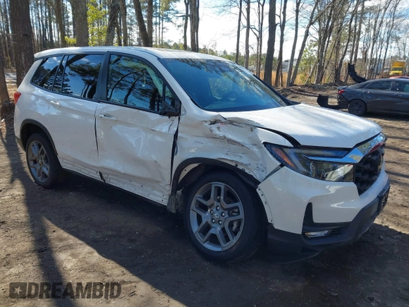 2023 Honda Passport EX-L z VIN 5FNYF8H56PB037470, wystawiony jako IAAI lot #41330084 z przebiegiem Nie podano mil oraz . Historia ofert i sprzedaży dostępna na DreamBid. Obrazek 1.