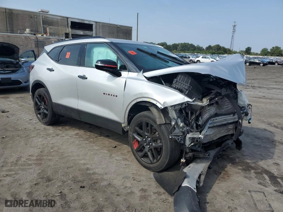 2020 Chevrolet Blazer LT with VIN 3GNKBHR45LS684944, listed as a Copart auction lot 69058074 with 36,244 mi miles and Salvage Title. Bid and sale history available at carsss.com. Image 4.